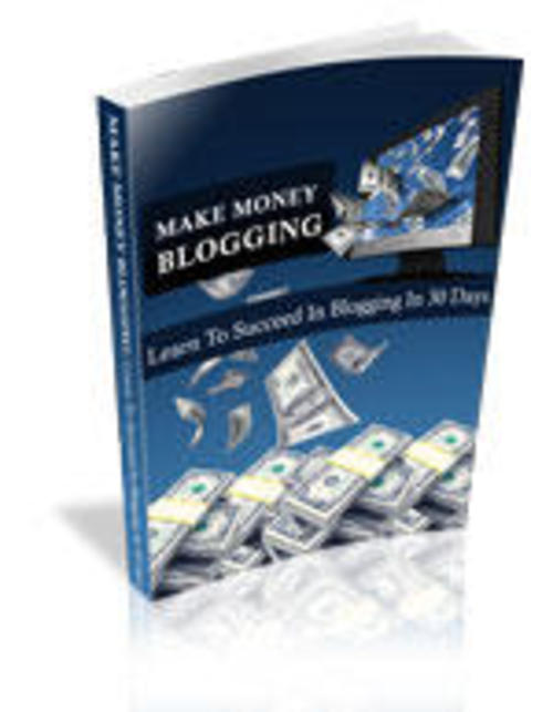 Product picture Make Money Blogging