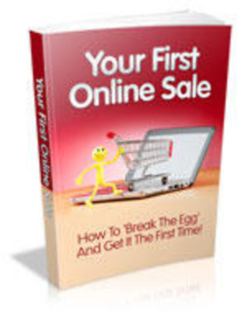 Product picture Your First Online Sale