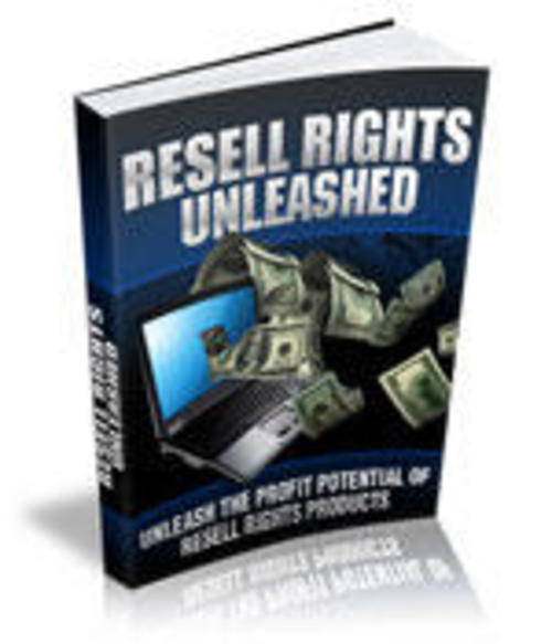 Product picture Resell Rights Unleashed
